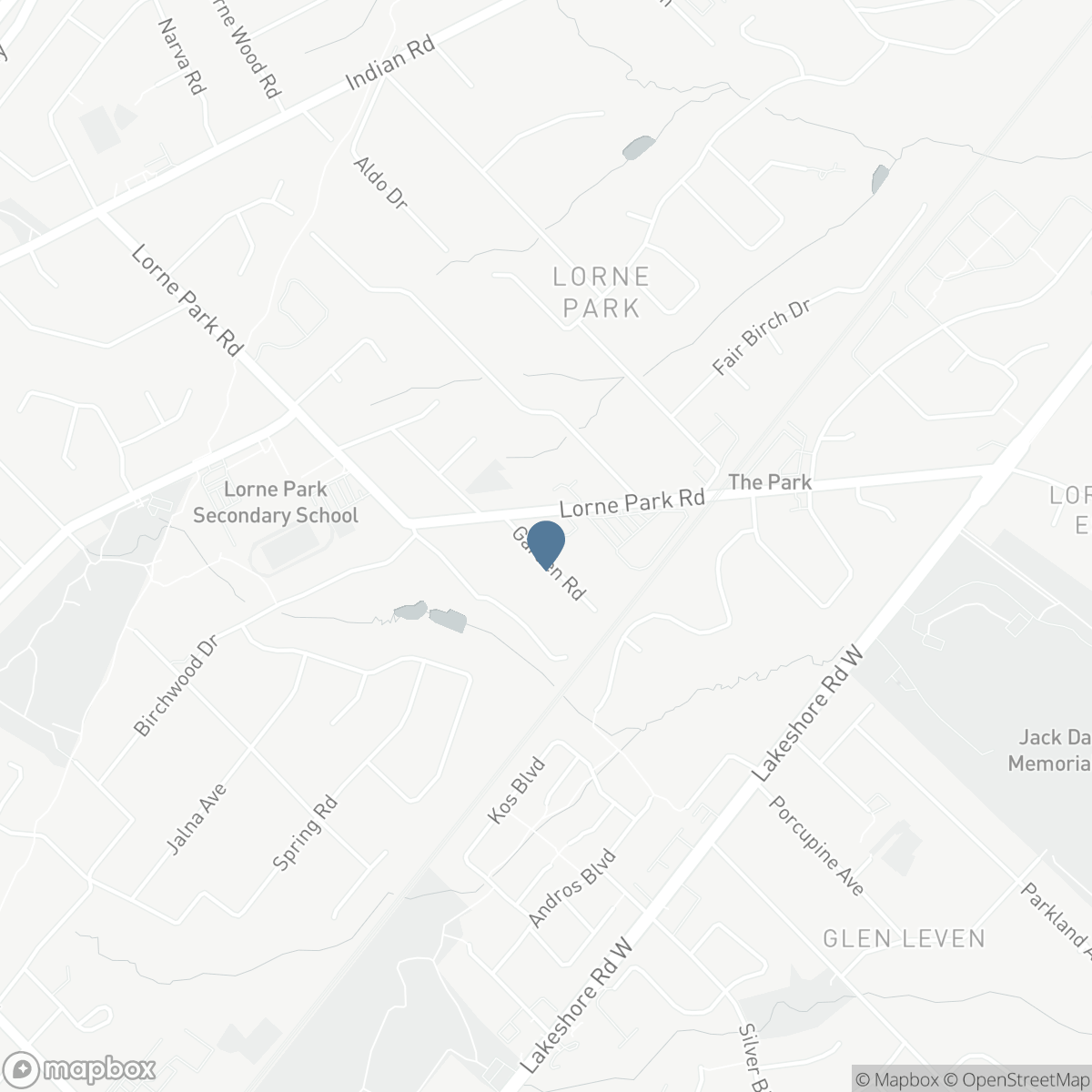 1165 GARDEN ROAD, Mississauga, Ontario L5H 3J5